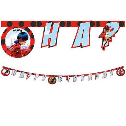 295967 girlanda happy birthday lady bag procos