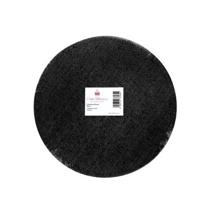 Černé dortové podložky 30 cm