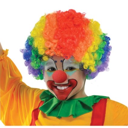 0018407 klaunsky nos molitanovy cerveny amscan 600