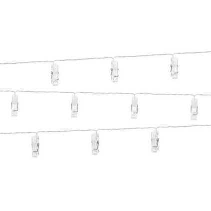 154676 partydeco led kolicky pruhledne na fotografie 1 4 m