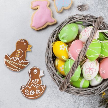 Kuře ve skořápce - nerezové vykrajovátko