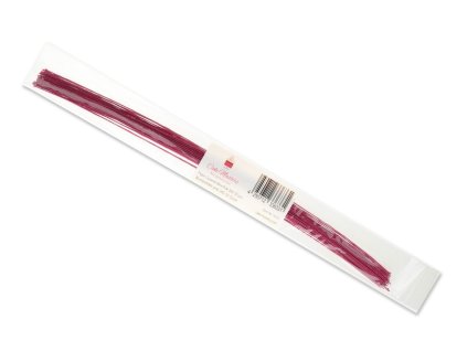 Matné sytě růžové, cukrářské floristické drátky 0,812 mm Cake Masters, 50 ks 24G