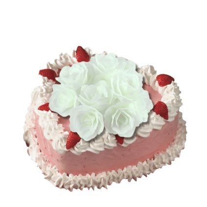 Mini jedlé květy - 35 ks Pivoňka - bílá 3 cm