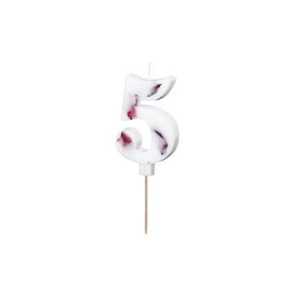 315332 narozeninova svicka cislo 5 s okvetnimi listky