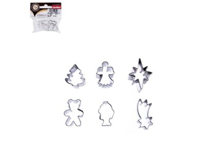 197642 orion sada vykrajovatek vanoce mini 6 ks