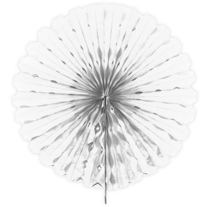 0032968 papirova rozeta bila 45 cm 600