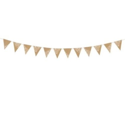 0011838 papirova vlajeckova girlanda kraft 210 cm 600