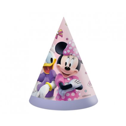 0018078 papirove party cepicky minnie mouse junior 6 ks 600