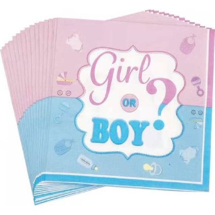 371579 papirove ubrousky holka nebo kluk cakesicq