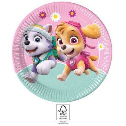 296462 papirovy talir na party 23cm paw patrol procos