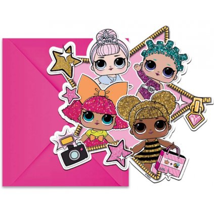 203426 party pozvanka lol 6 ks