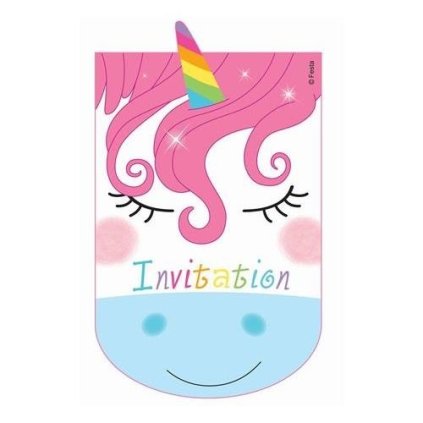 155360 1 party pozvanky duhovy jednorozec