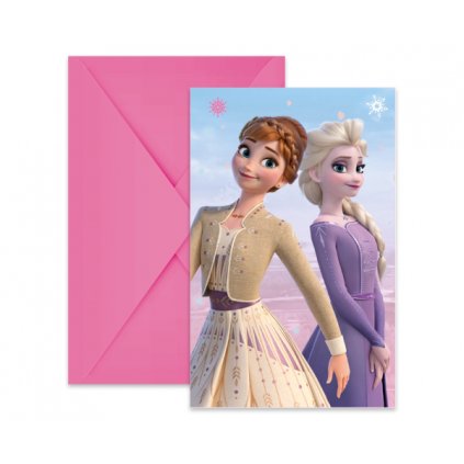 223262 pozvanka na party frozen 6ks procos