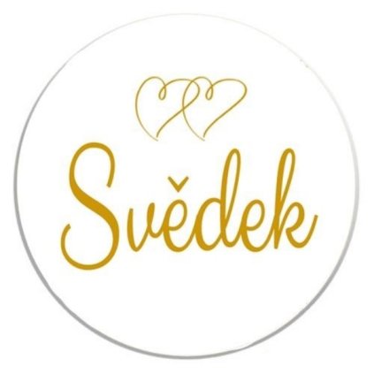 0013438 placka svedek 6 cm 600