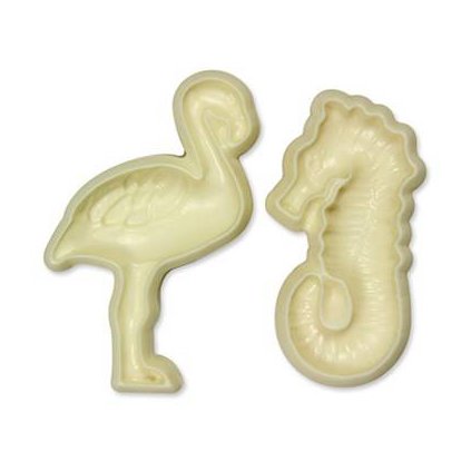 123134 plastova forma morsky konik a plamenak jem