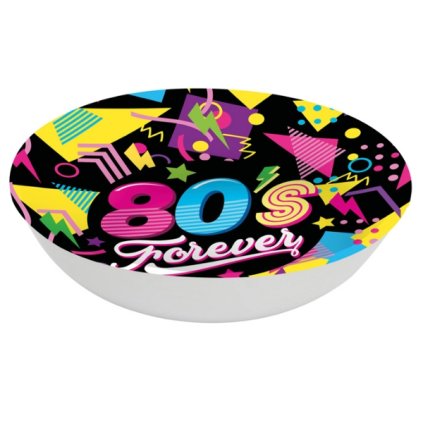 0025858 plastova miska disco 80s 32 cm 600