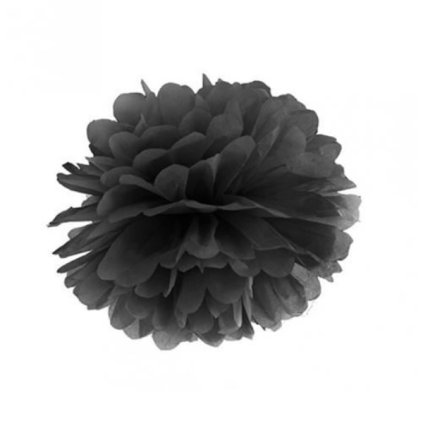 0002131 pom pom cerny 25 cm 600