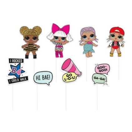 157592 rekvizity do fotokoutku lol surprise 8 ks