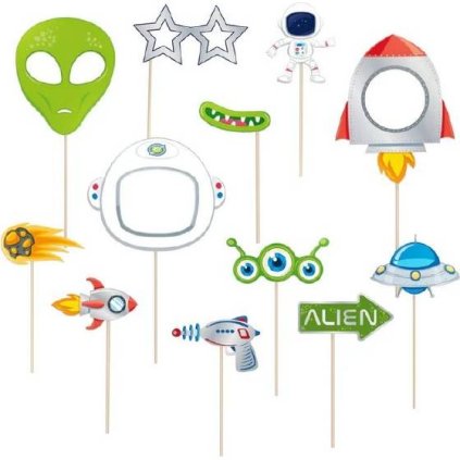 342371 rekvizity na foceni vesmir 12ks party pal