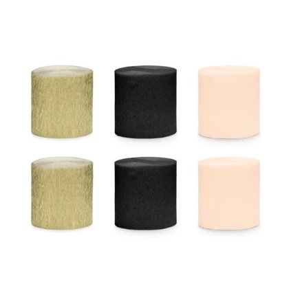 0028620 sada krepovych stuh zlato cerna 5 cm x 10 m 600