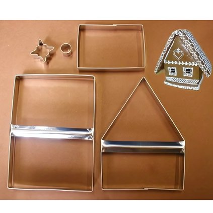 Sada vykrajovátek: CHALOUPKA 13cm