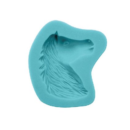 200414 silikonova formicka hlava kone 6x6cm cakesicq