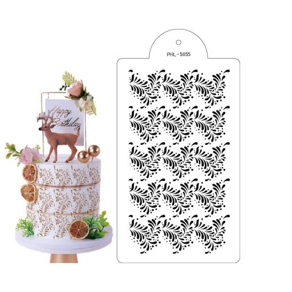 273246 stencil sablona pude 40x21cm cakesicq