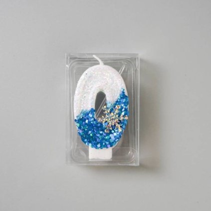 338633 svicka bilo modra se snehovou vlockou frozen cislo 0