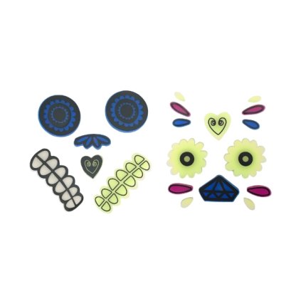 0033224 svitici gelove samolepky na dyni 2 archy 600