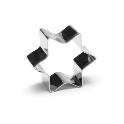 12194 vykrajovatko nerez hvezda prum 10 v 2 5cm