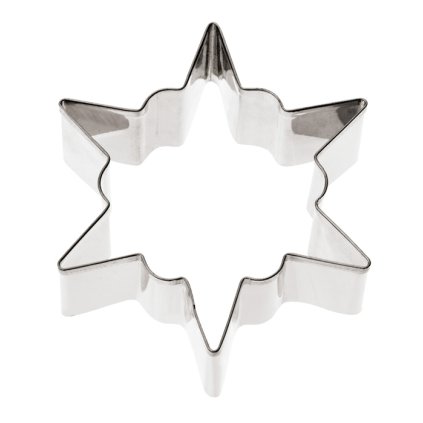 12413 vykrajovatko nerez vlocka 6 9x7 9cm v 3cm