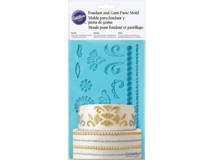 110846 wilton silikonova forma damask
