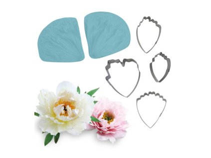 200549 zilkovac a vykrajovatka pivonka 6ks 7 5x8 cm cakesicq