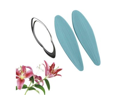 200399 zilkovac a vykrajovatko na lilie 11 5x3 5 cm cakesicq