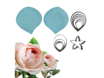 200405 zilkovac a vykrajovatko ruze 6x5 cm cakesicq