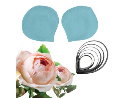 200390 zilkovac a vykrajovatko ruze 8x8 5 cm cakesicq