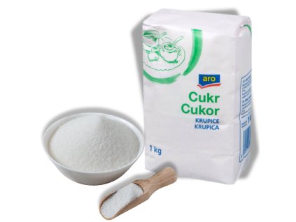 Cukr krupice pro vánoční cukroví a cukrářské potřeby 1 kg