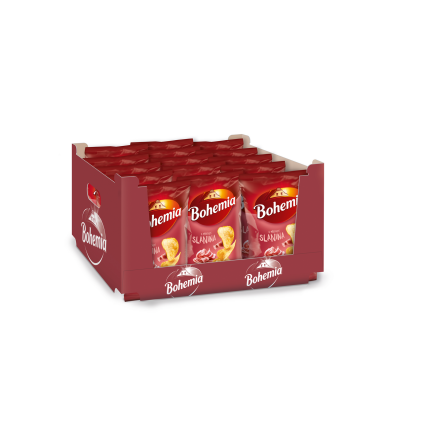 357629 karton bohemia chips slanina 18 x 60 g