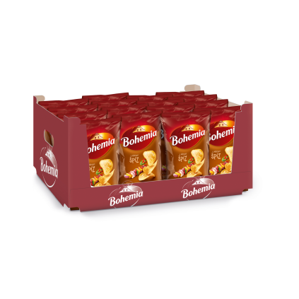 357647 karton bohemia chips spiz 18 x 130 g