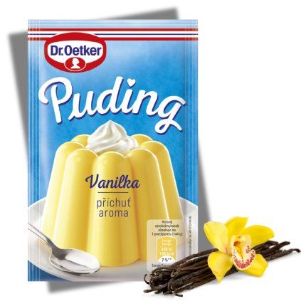 Puding příchuť vanilka 38g