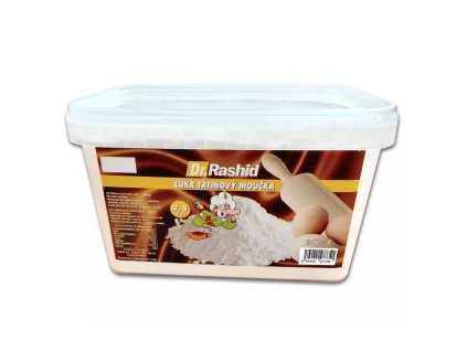 Moučkový cukr třtinový 2,5 kg v kyblíku