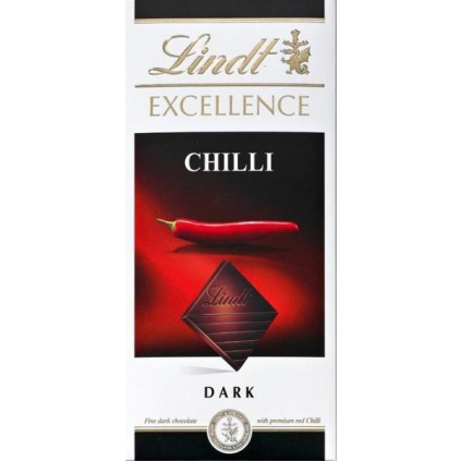 472805 1 ks lindt excellence chilli cokolada 100 g