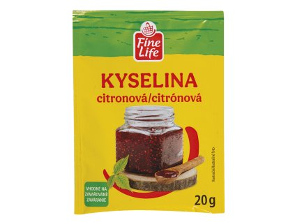 360104 fine life kyselina citronova 20 g