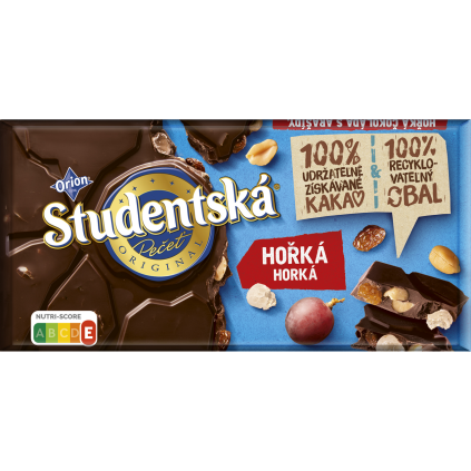 369302 orion studentska pecet cokolada horka 170 g