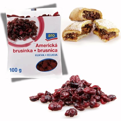 Americké brusinky na cukroví 100g
