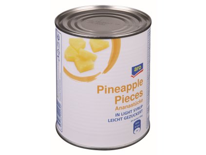 371123 aro ananas kousky 820 g