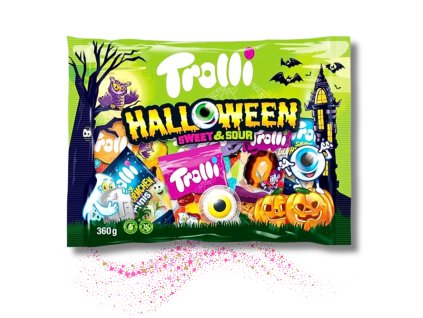 Gumové želé bonbóny Halloween od Trolli 360g