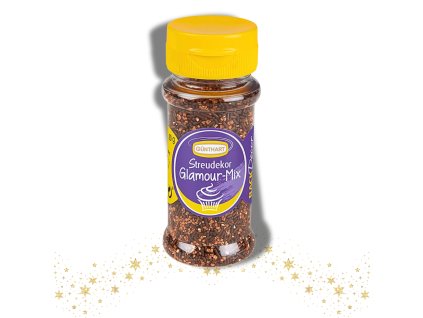 Německé zdobení - čokoládová rýže s bronzovými krystalky 80g