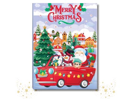 Mikulášský adventní kalendář s mléčnou čokoládou 30%