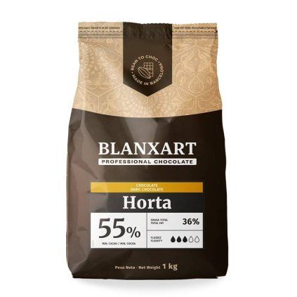Pravá hořká čokoláda Horta 55% 1kg